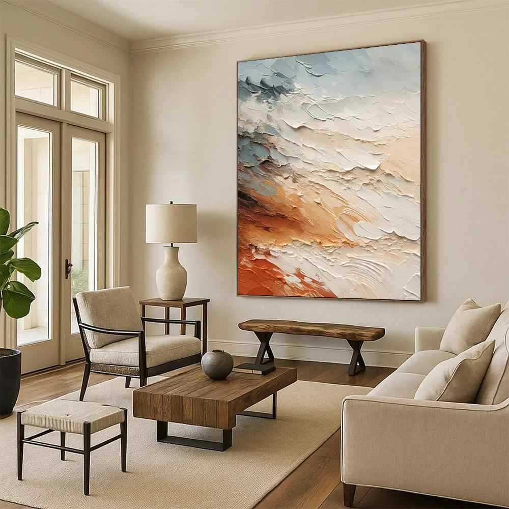 Hand-painted Original Executive Painting Suites Abstract Artwork P887L